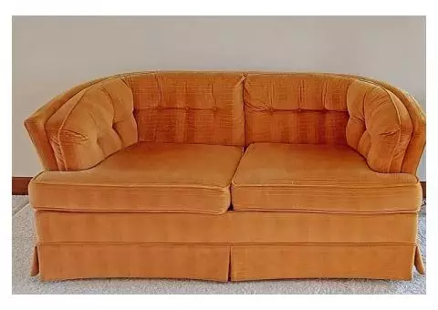 Love seat size sofa